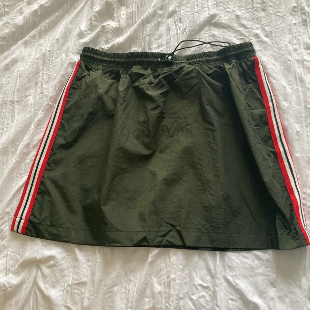 Green Athletic Skirt